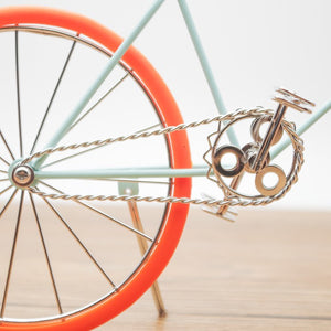 Retro Pastel Desktop Model Bicycle
