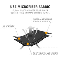 Quick-Dry Fruit Pattern Microfiber Beach Towel