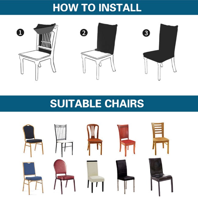 Dining Chair Covers - Types, Inspirations and DIY Tips - VisualHunt