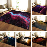 Colorful Space / Galaxy Print Area Rug Floor Mat