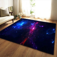 Colorful Space / Galaxy Print Area Rug Floor Mat