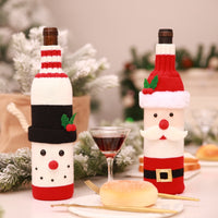 Decorative Christmas Wine Bottle Cover Bag