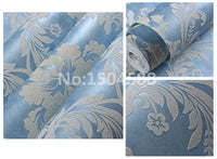 Vintage Multi-Color Diamond Floral Damask Pattern Wallpaper