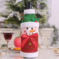 Decorative Christmas Wine Bottle Cover Bag