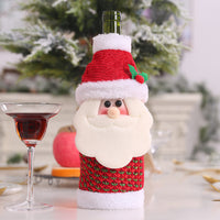 Decorative Christmas Wine Bottle Cover Bag