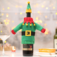 Decorative Christmas Wine Bottle Cover Bag