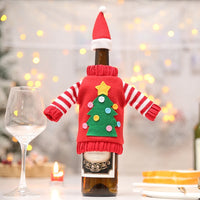 Decorative Christmas Wine Bottle Cover Bag