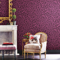 Luxury Fashion Leopard Print Wallpaper