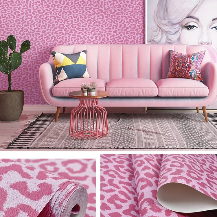Leopard Print Wallpaper Fashion Modern Luxury Wallcovering