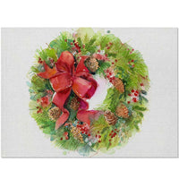 Traditional Christmas Print Table Placemat