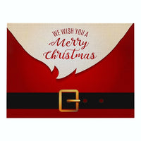 Red Merry Christmas Print Table Placemat