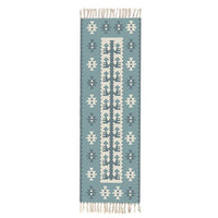 Woven Multi-Color Ethnic Boho Pattern Accent Throw Rug
