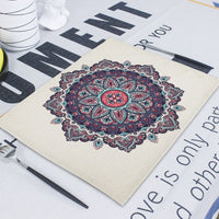 Multi-Color Retro Bohemian Mandala Table Placemat