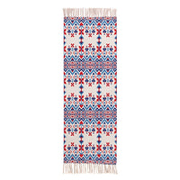 Woven Multi-Color Bohemian Pattern Accent Throw Rug