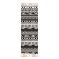 Woven Multi-Color Bohemian Pattern Accent Throw Rug