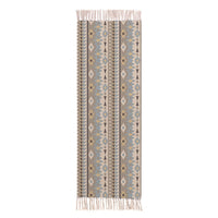 Woven Multi-Color Bohemian Pattern Accent Throw Rug