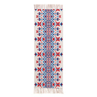 Woven Multi-Color Bohemian Pattern Accent Throw Rug