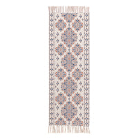 Woven Multi-Color Bohemian Pattern Accent Throw Rug