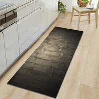 Natural Wood Print Door Mat / Floor Runner