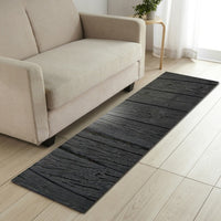 Natural Wood Print Door Mat / Floor Runner