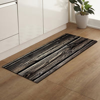 Natural Wood Print Door Mat / Floor Runner