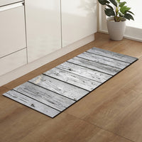 Natural Wood Print Door Mat / Floor Runner