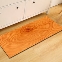 Natural Wood Print Door Mat / Floor Runner