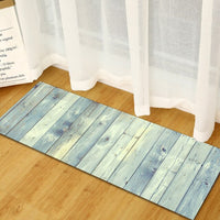 Natural Wood Print Door Mat / Floor Runner