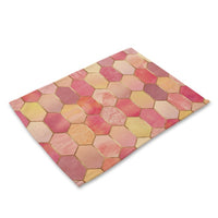 Abstract Geometric Pattern Scenic Table Placemat