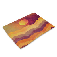 Abstract Geometric Pattern Scenic Table Placemat