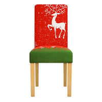 Winter Holiday Christmas Dining Chair Covers