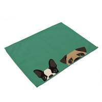 Peek-A-Boo Puppy Dog / Kitty Cat Table Placemat