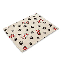 Cute Cartoon Puppy Dog Print Table Placemat