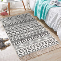 Woven Multi-Color Bohemian Pattern Accent Throw Rug