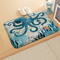 Mediterranean Sea Life Door / Floor Mat