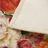 Vintage Rose / Tulip / Peony Flower Print Table Placemat