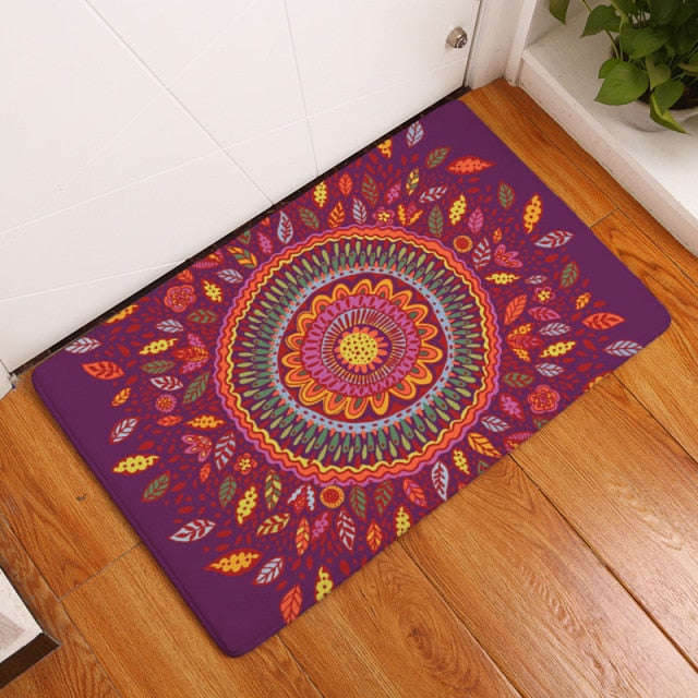 Multi-Color Bohemian Dreamcatcher Door / Floor Mat