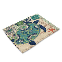 Vintage Retro Nautical Ocean Sea Life Table Placemat