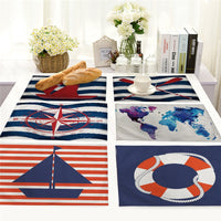 Simple Nautical Sailing / Ship Anchor Table Placemat