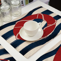 Simple Nautical Sailing / Ship Anchor Table Placemat