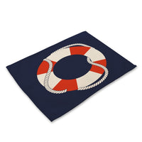 Simple Nautical Sailing / Ship Anchor Table Placemat