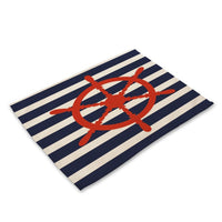 Simple Nautical Sailing / Ship Anchor Table Placemat