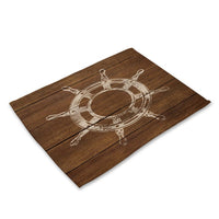 Simple Nautical Sailing / Ship Anchor Table Placemat