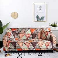 Vintage Floral Patchwork Pattern Sofa Couch Cover