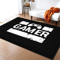 Kids Video Game Controller Gaming Area Rug Floor Mat