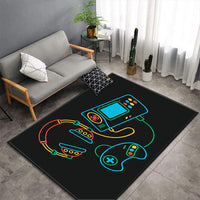 Kids Video Game Controller Gaming Area Rug Floor Mat