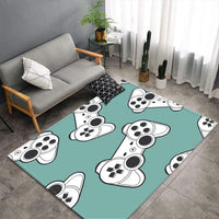 Kids Video Game Controller Gaming Area Rug Floor Mat