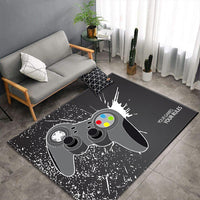 Kids Video Game Controller Gaming Area Rug Floor Mat