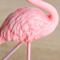 Pink Flamingo Resin Sculpture Figurine