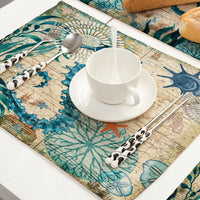 Mediterranean Sea Life Table Placemat